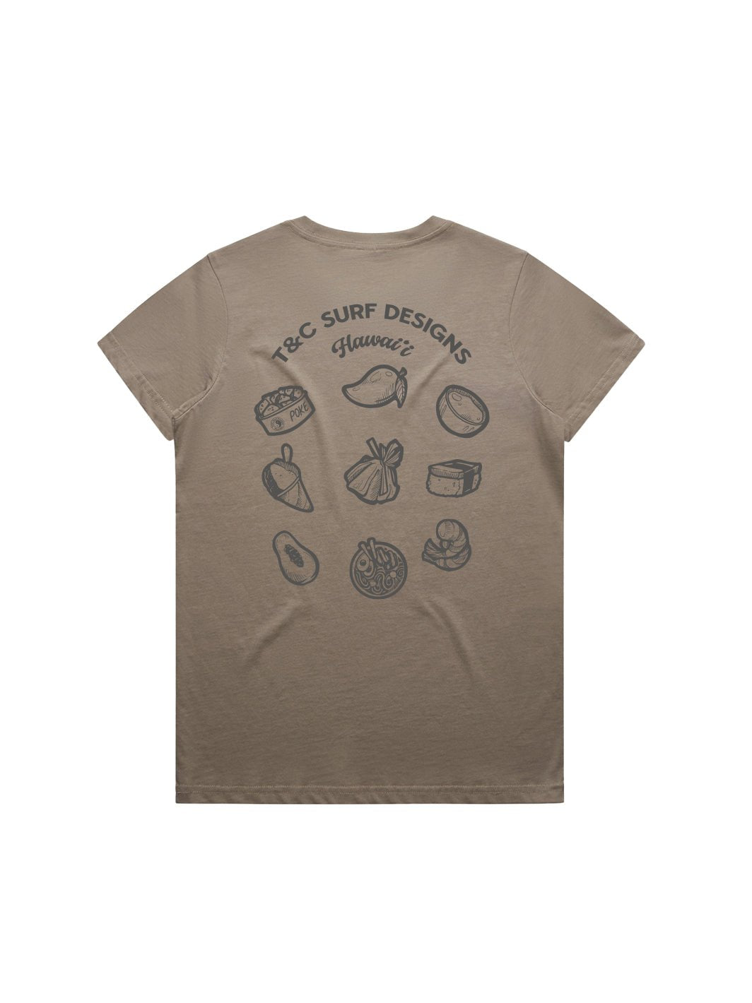 Local Grindz Maple Tee - T&C Surf Designs