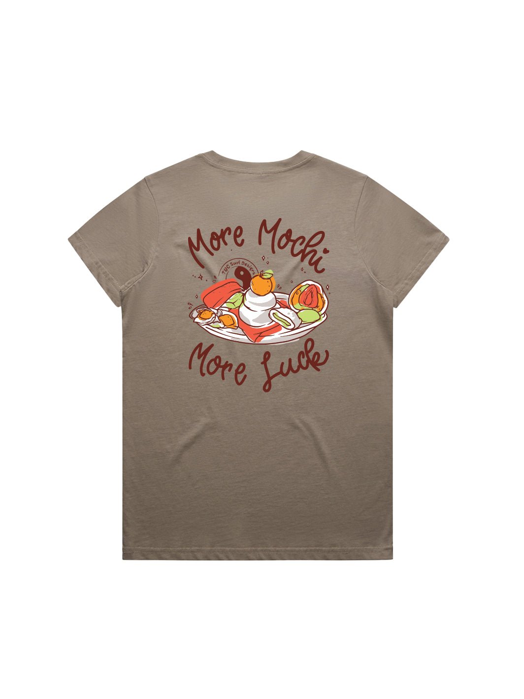 T&C Surf Designs T&C Surf More Mochi Maple Tee, Mushroom / S