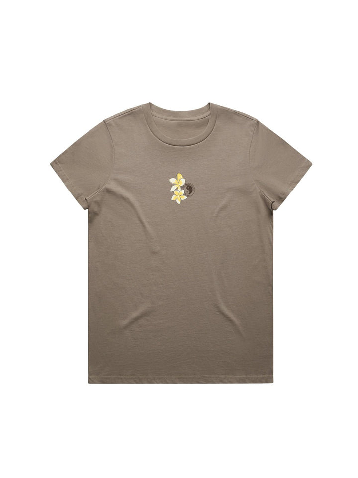 Pua Melia Vertical Maple Tee - T&C Surf Designs