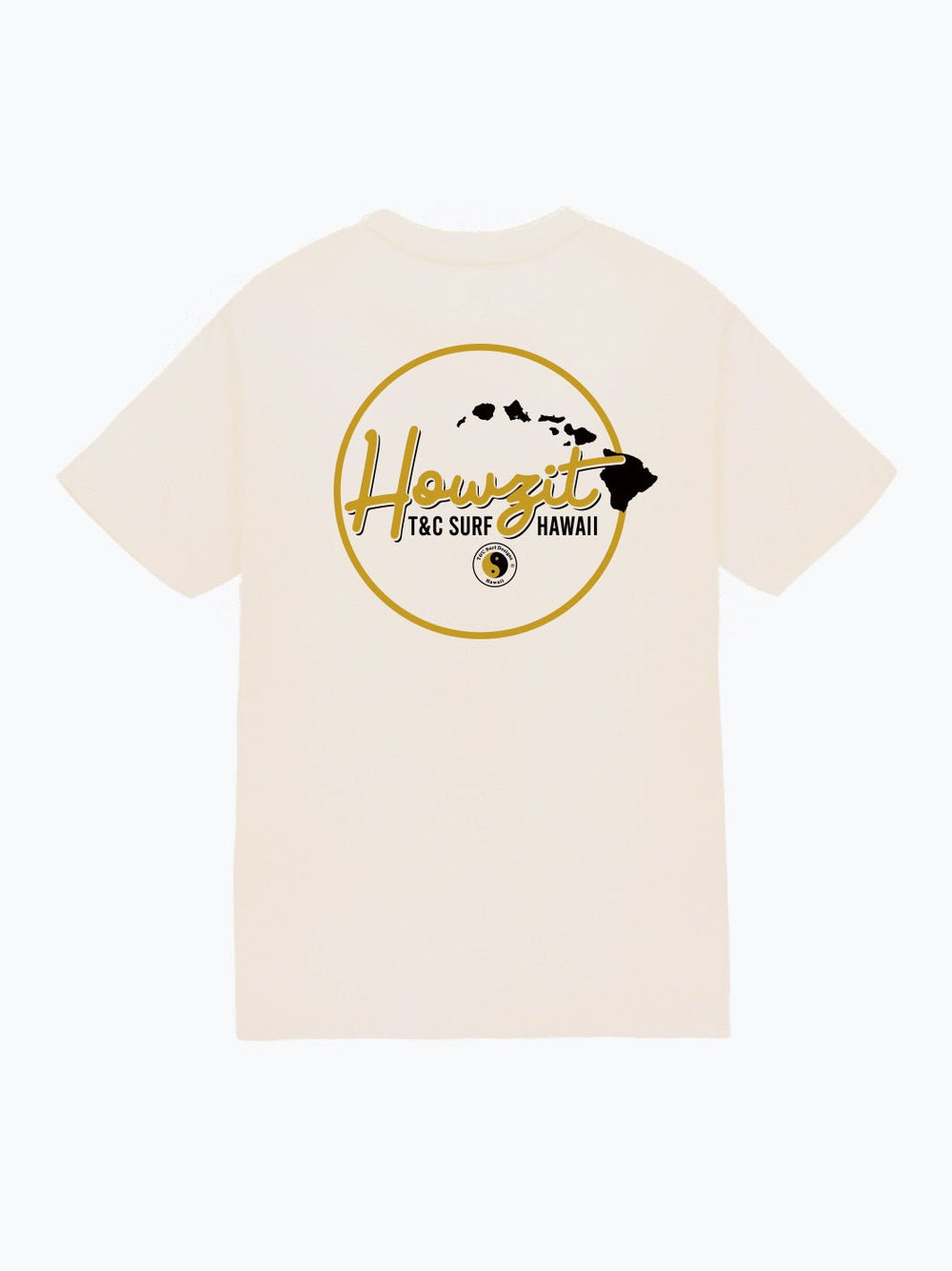 T&C Surf Designs Howzit Jersey Tee, Natural / S