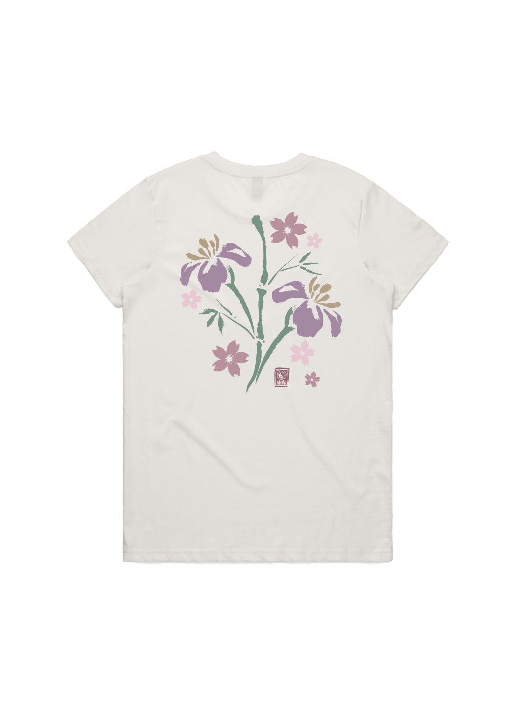 T&C Surf Designs Hana Sumie Maple Tee, Natural / S
