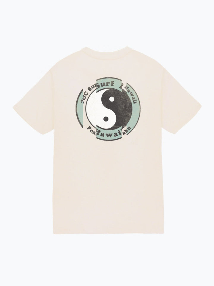T&C Surf Designs Split Jersey Tee, Natural / S