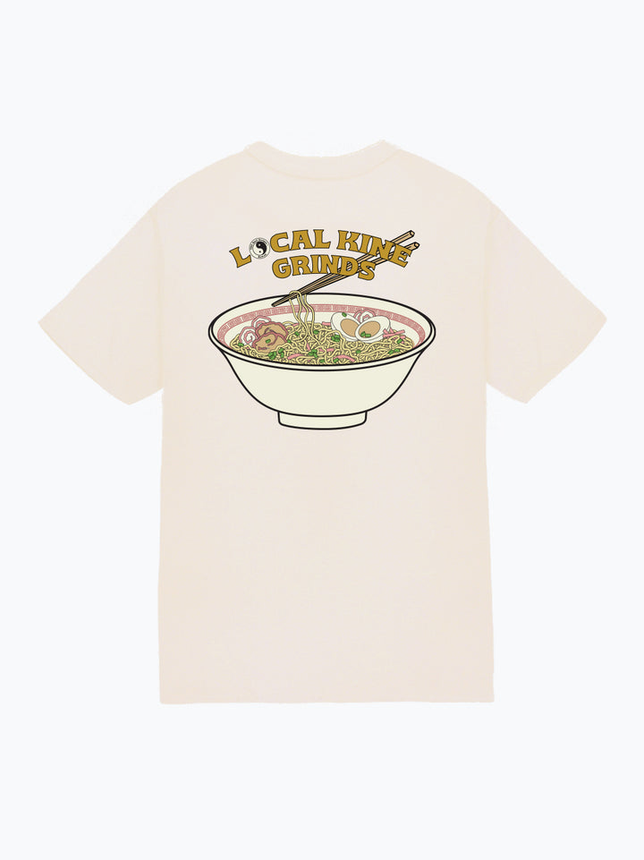 T&C Surf Designs Local Grinds Jersey Tee, Natural / S