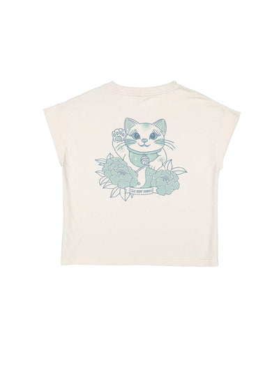 T&C Surf Lucky Cat Vintage Wash Tee - T&C Surf Designs