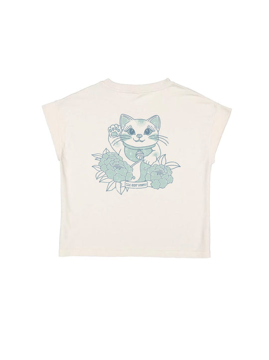 T&C Surf Lucky Cat Vintage Wash Tee - T&C Surf Designs