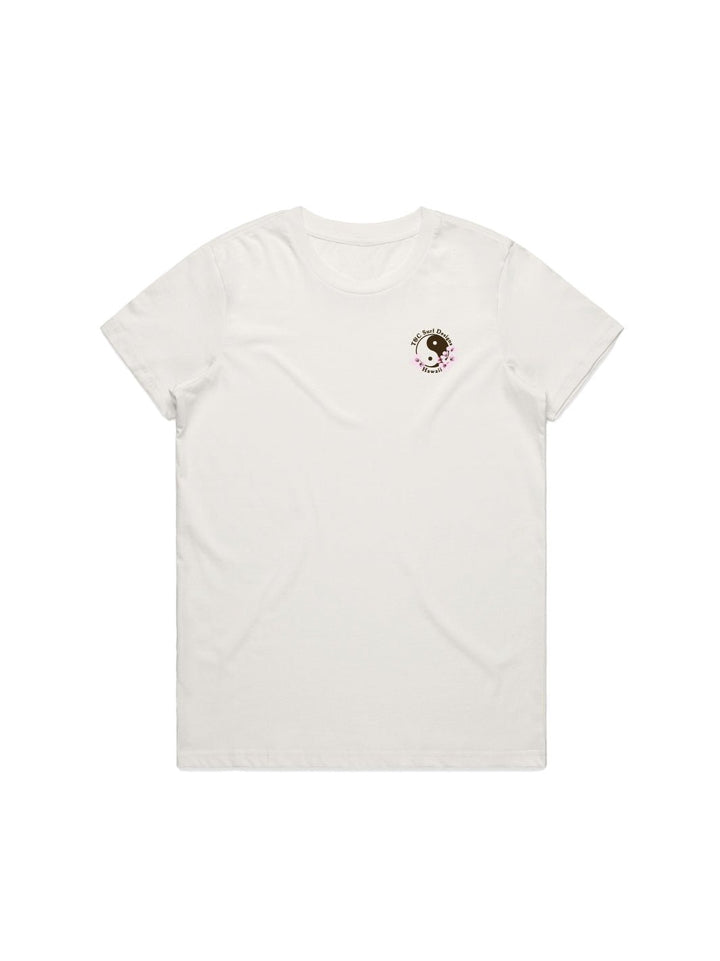 T&C Surf Designs Retro Sakura Logo Maple Tee,