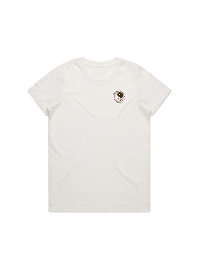 T&C Surf Designs Retro Sakura Logo Maple Tee,