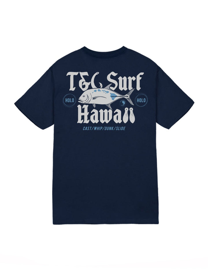 T&C Surf Designs Weekend Vibes Jersey Tee, Navy / S