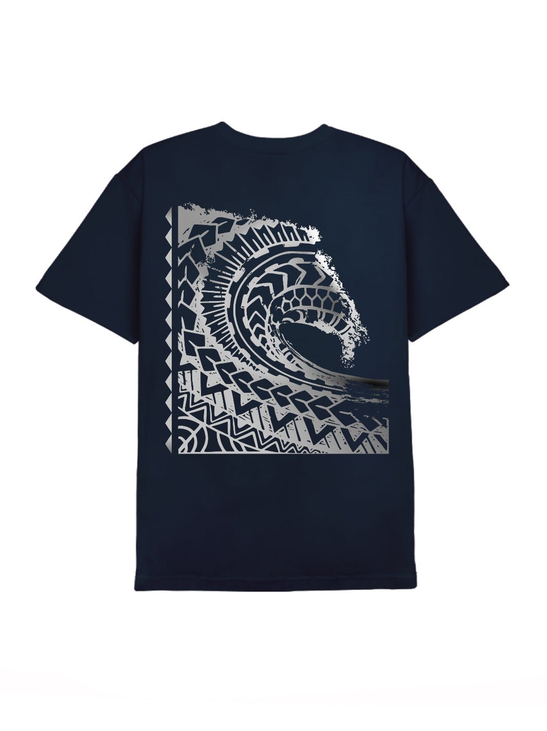 T&C Surf Designs T&C Surf Kakau Crash Tee, Navy / S