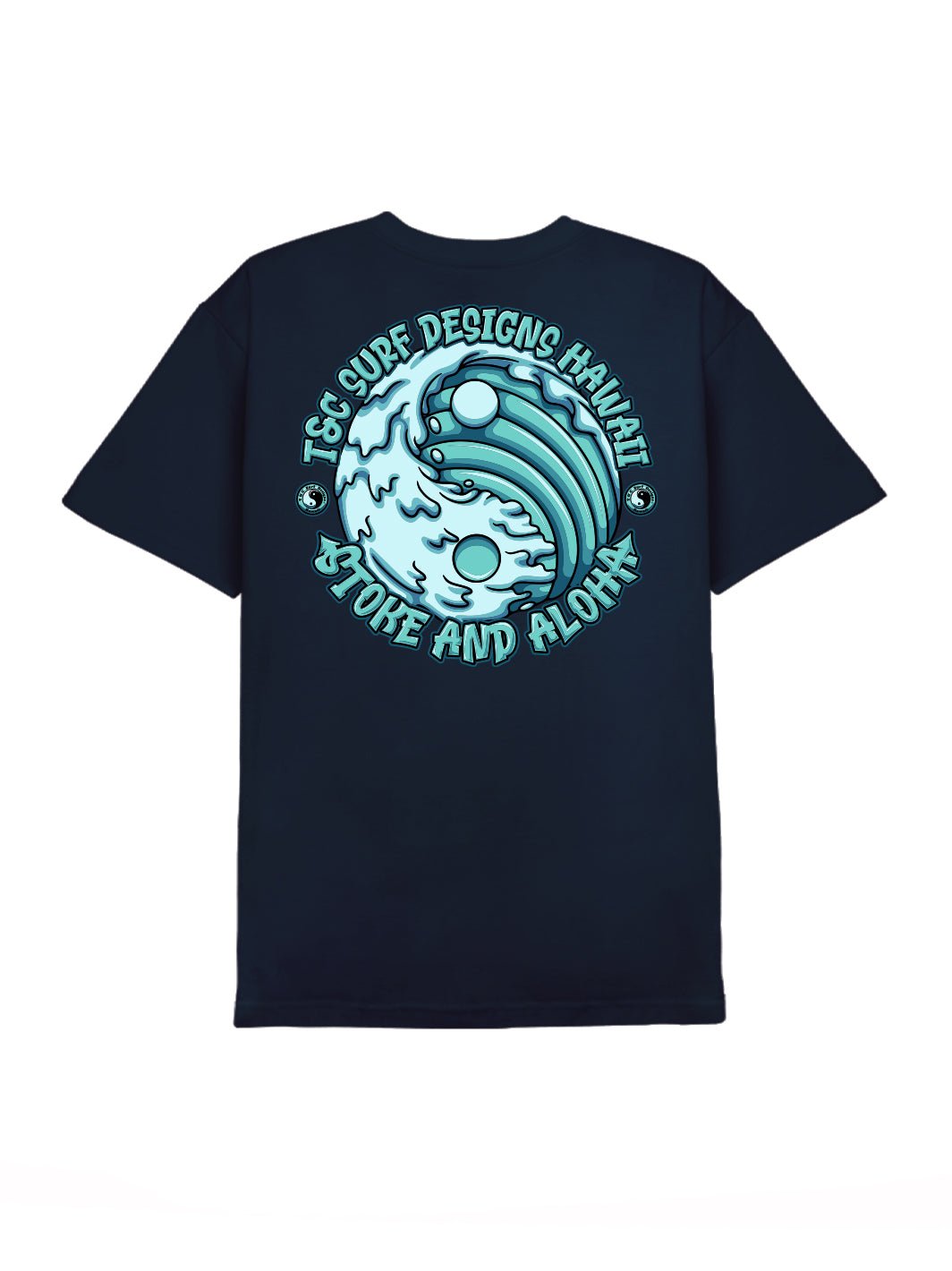 Raised On Waves Tee - T&C Surf Designs