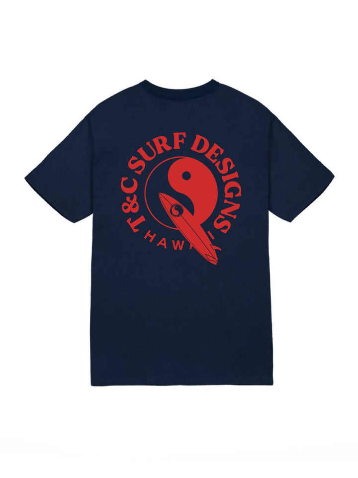 T&C Surf Designs Board Pick Jersey Tee, Navy / S