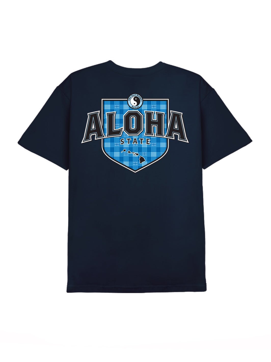 Aloha Palaka Shield Tee - T&C Surf Designs