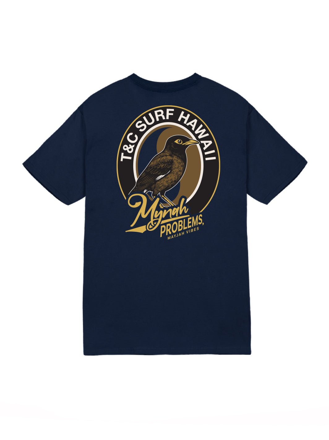 T&C Surf Designs May Jah Vibes Jersey Tee, Navy / S