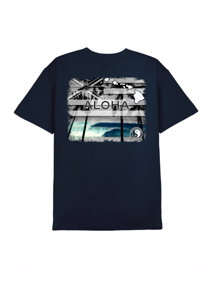 Double Wave Aloha Tee