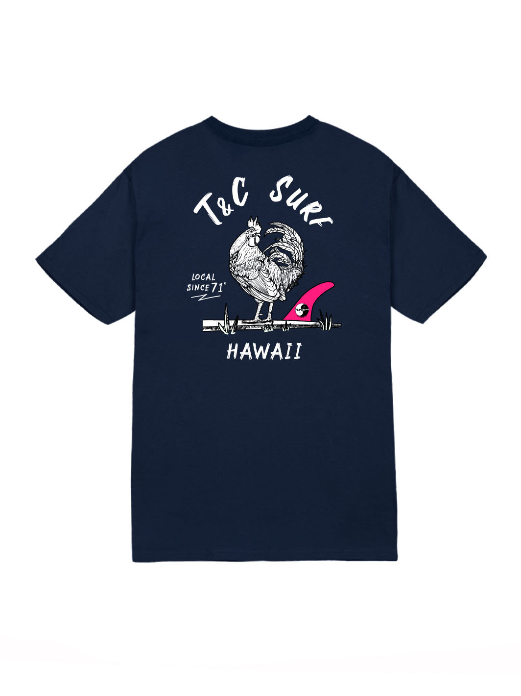 T&C Surf Designs T&C Surf Cheeken Jersey Tee, S / Navy