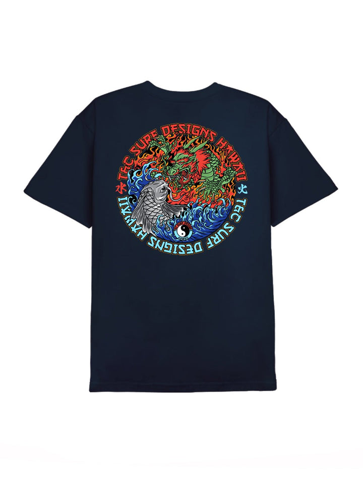 Fire and Water Tee - T&C Surf Designs