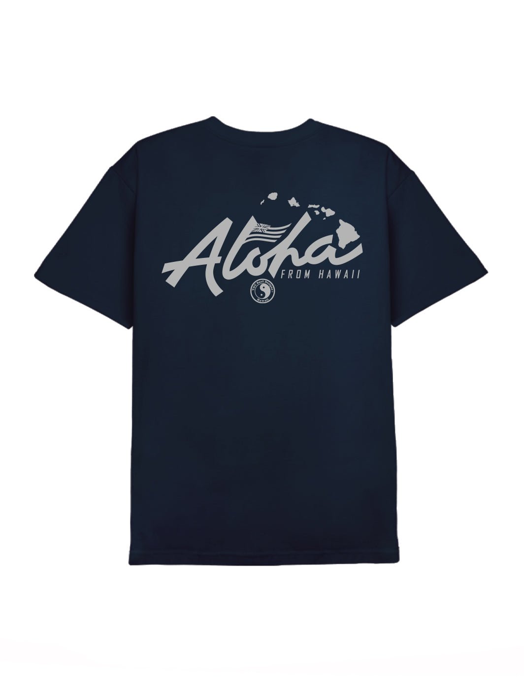 T&C Surf Designs Flag Aloha Tee, Navy / S