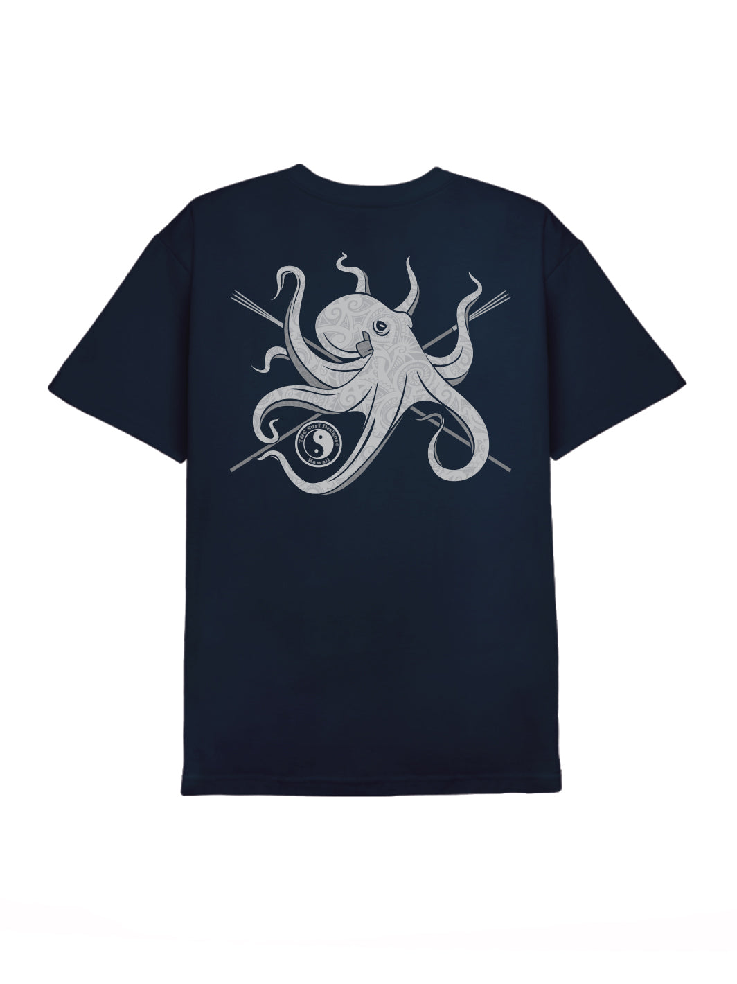 T&C Surf Designs Maori Tako Tee, Navy / S