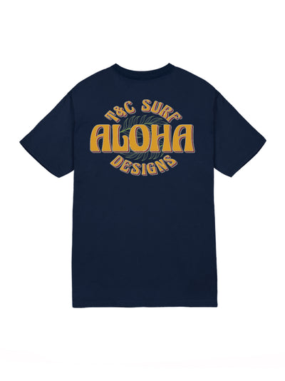 T&C Surf Designs T&C Surf Retro Jersey Tee, S / Navy