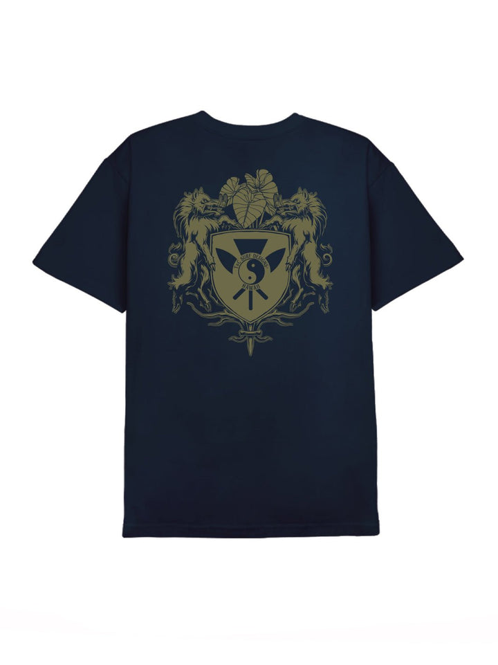 T&C Surf Designs Pua'a Shield Tee, Navy / S
