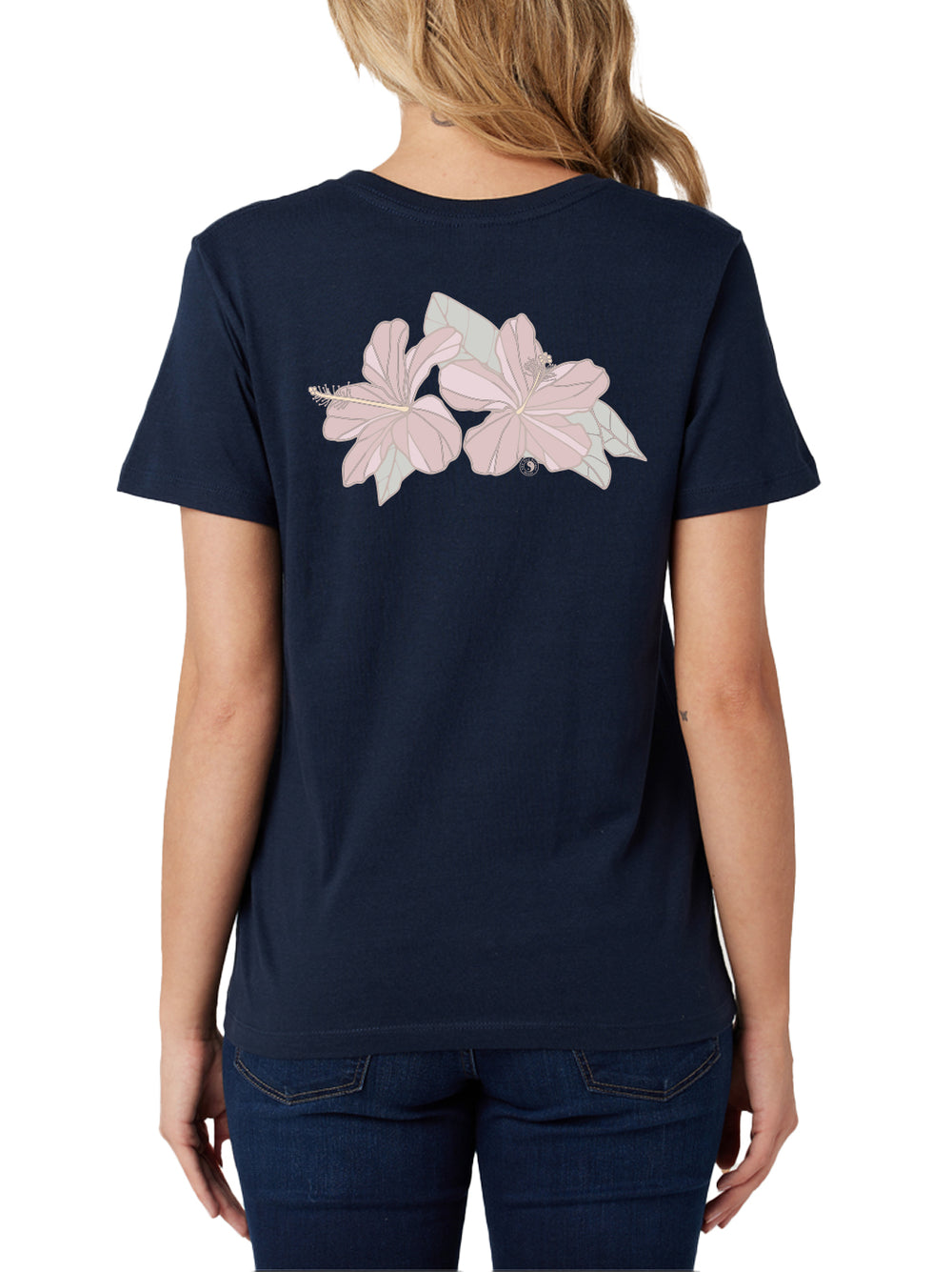 T&C Surf Designs Malama Pono Classic Tee, Navy Blazer / XS