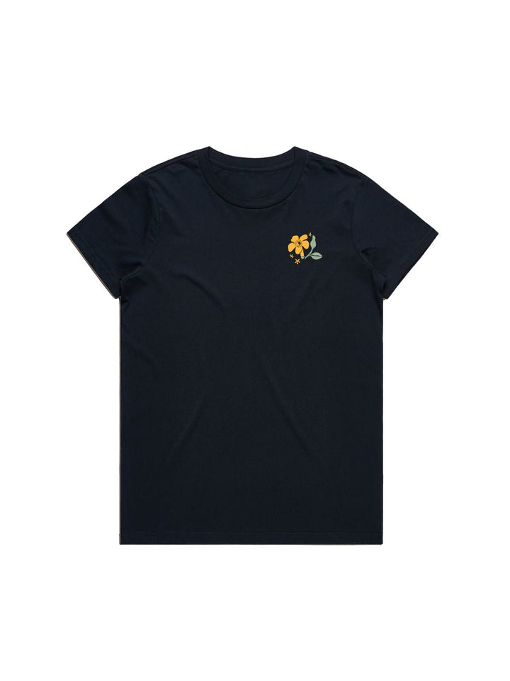 T&C Surf Designs Puakenikeni Blossom Maple Tee,