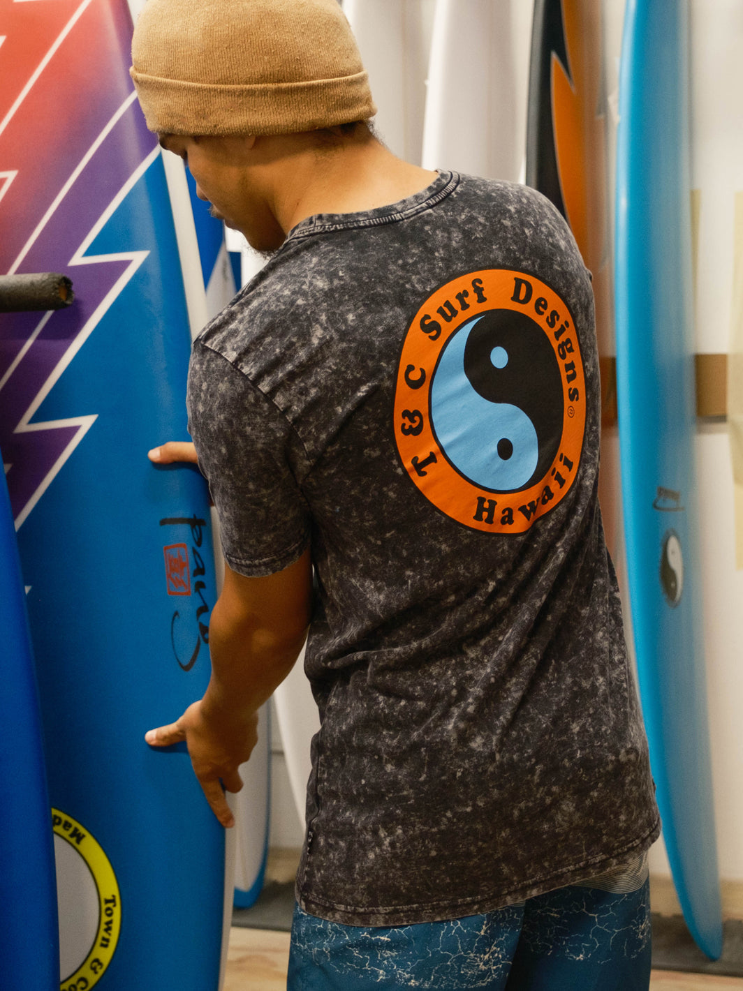 T&C Surf Designs T&C Surf Australia OG Logo Tee Acid Black, 