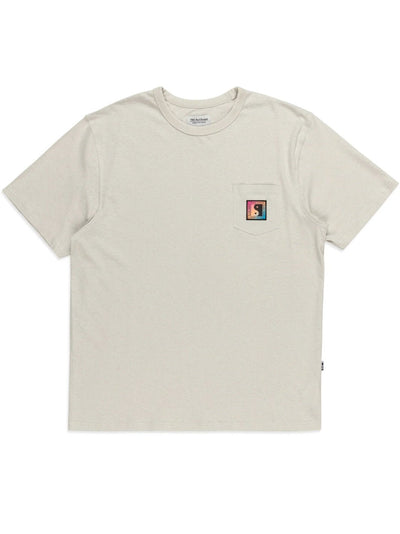 T&C Surf Designs Europe OG Pocket Tee, Fade Grey / S