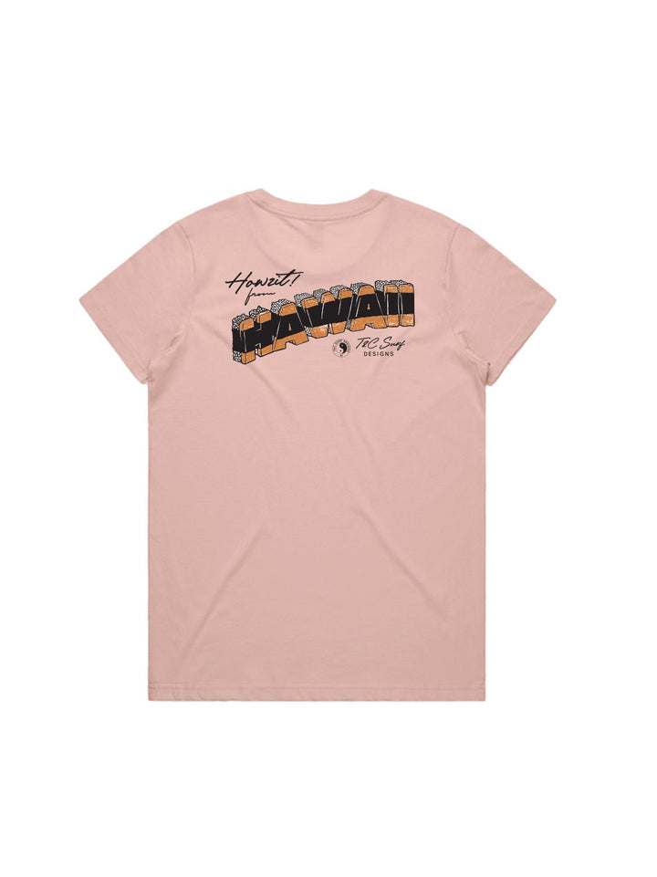 HI Postcard Maple Tee