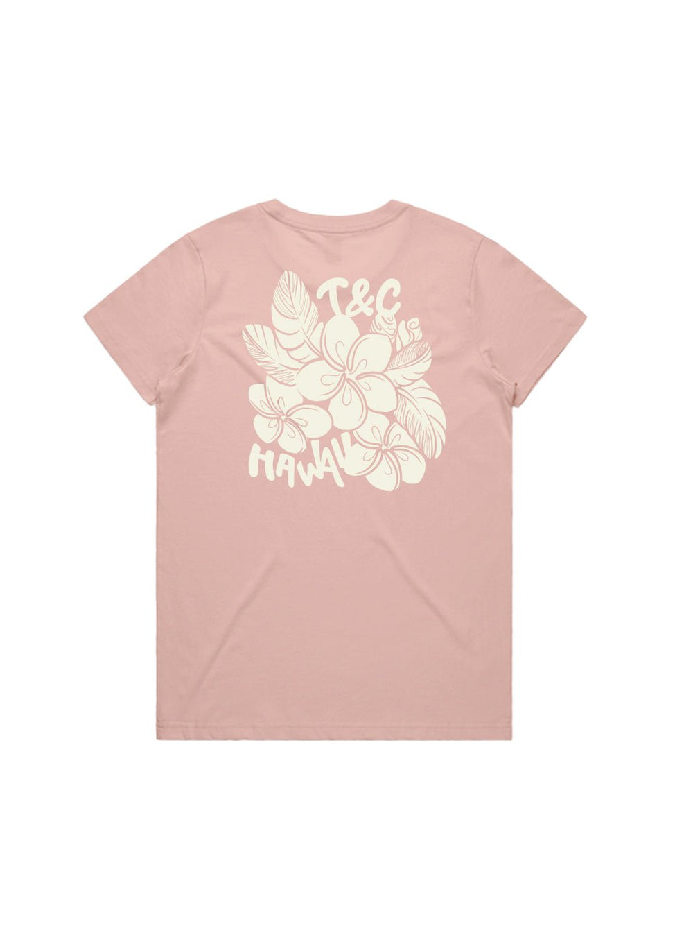 Plumeria Maple Tee - T&C Surf Designs