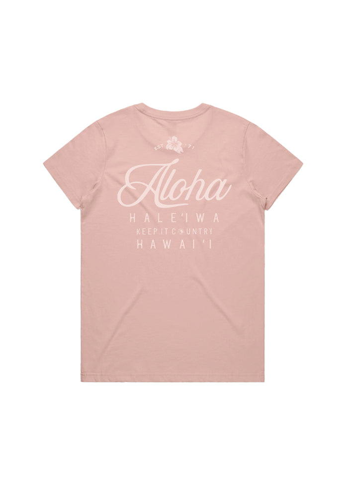 Aloha North Shore Maple Tee