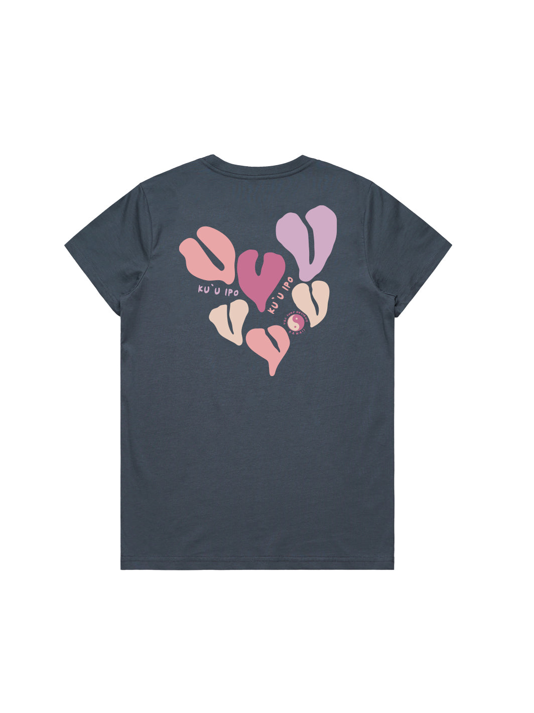 T&C Surf Designs T&C Surf Anthurium Heart Maple Tee, Petrol / XS