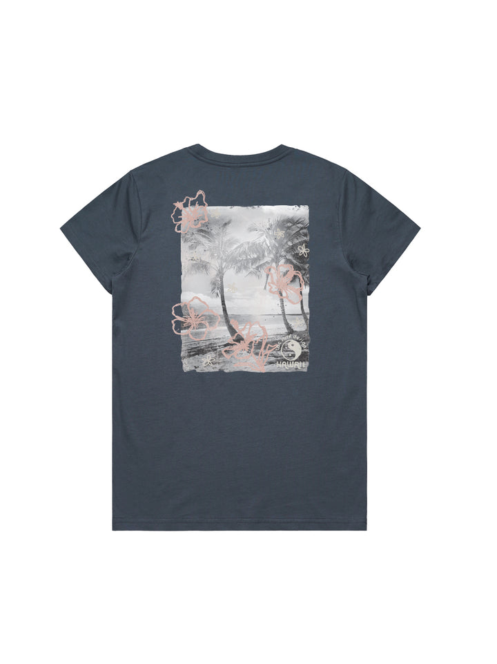Postcards from Paradise Maple Tee