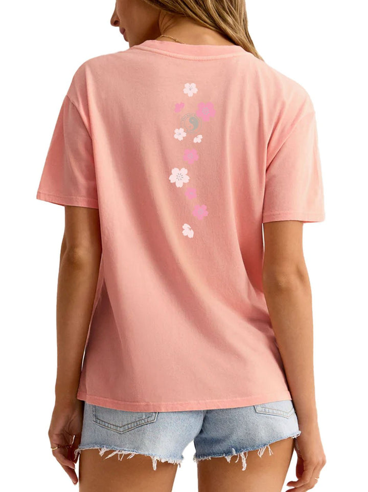 T&C Surf Designs Cute Sakura Boyfriend Tee, Pink Dreams / XS