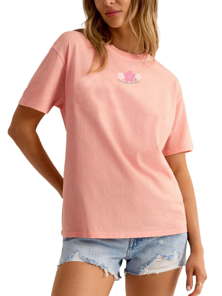 T&C Surf Designs Cute Sakura Boyfriend Tee,