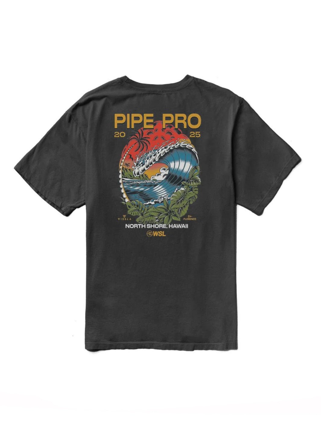 T&C Surf Designs Vissla Pipe Pro 2025 Short Sleeve Tee,