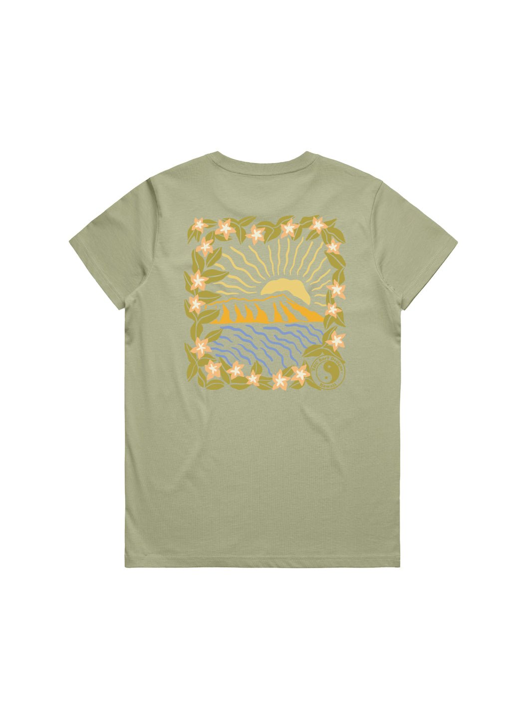 Leahi Bloom Maple Tee - T&C Surf Designs