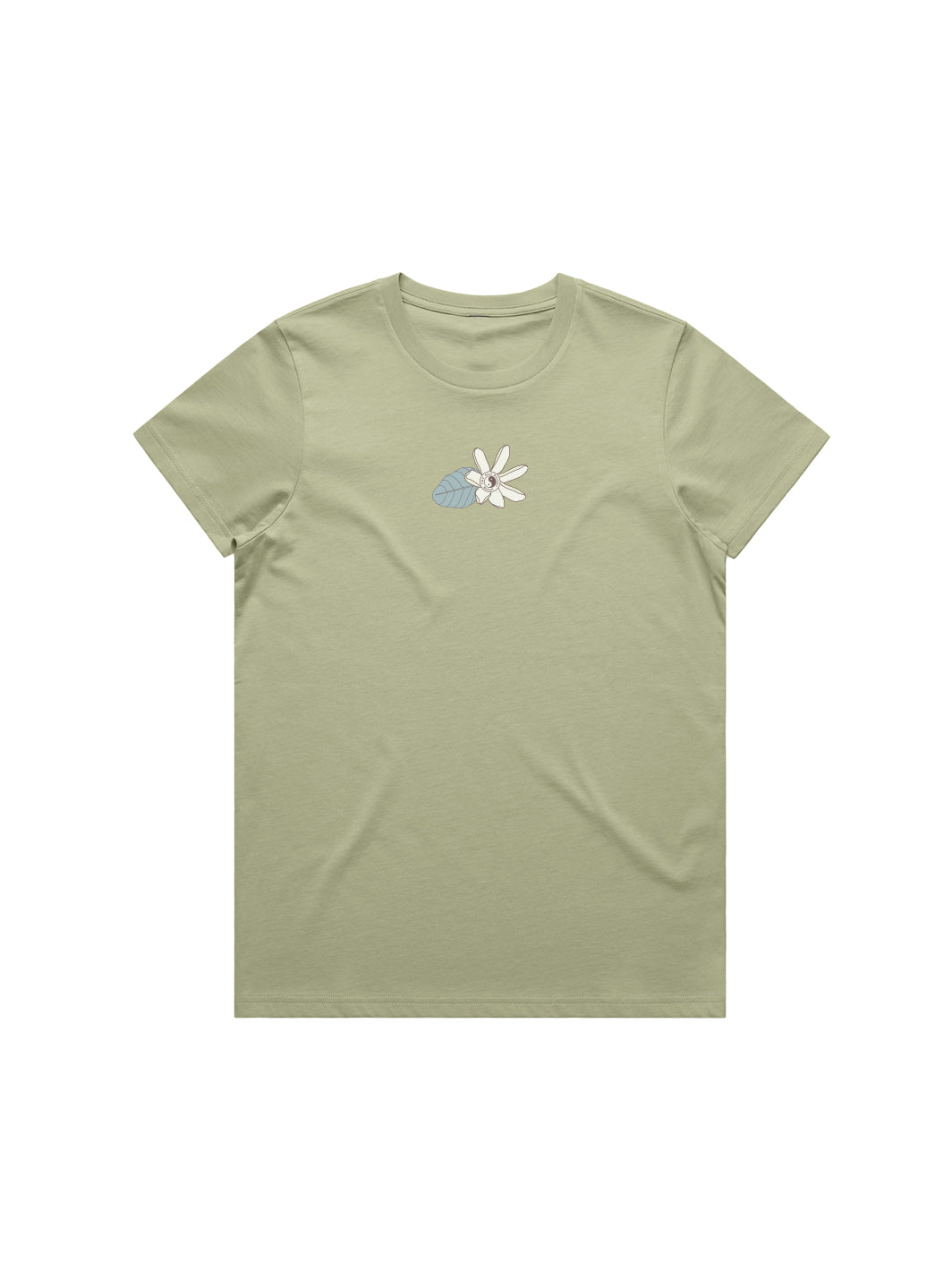 T&C Surf Designs Tiare Cluster Maple Tee,