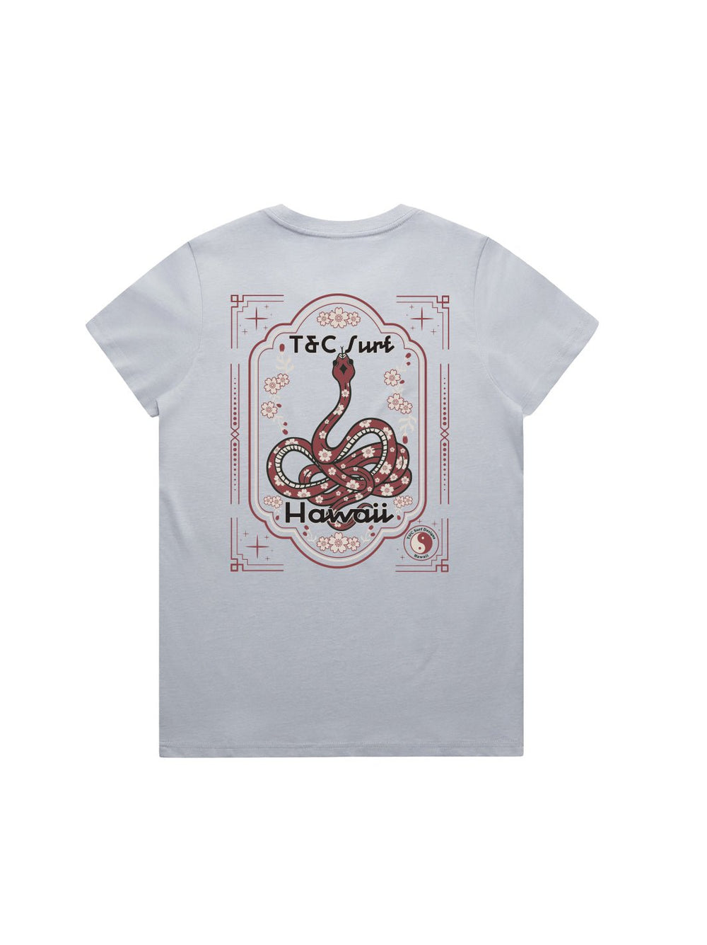 Snake Sakura Maple Tee - T&C Surf Designs