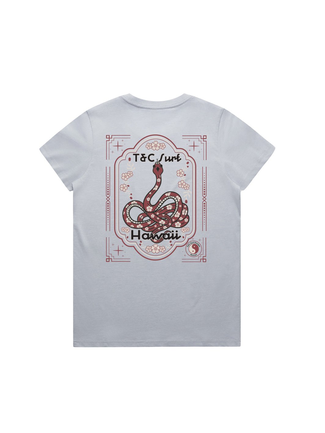 Snake Sakura Maple Tee - T&C Surf Designs