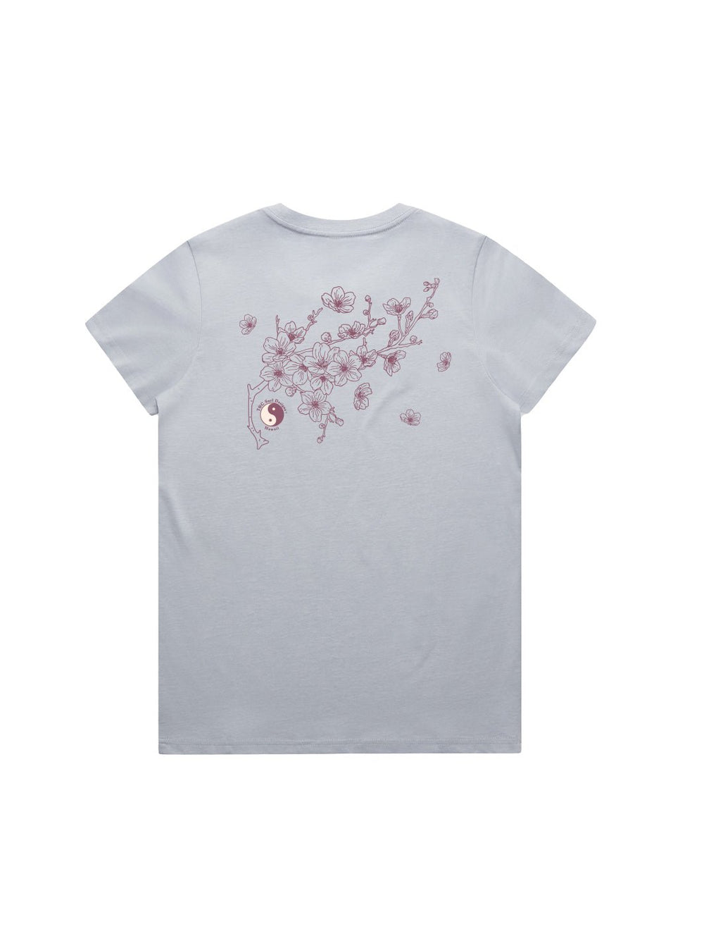 T&C Surf Designs Sakura Branch Maple Tee, Powder / XS