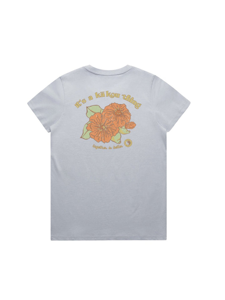 T&C Surf Designs Kākou Maple Tee, Powder / XS