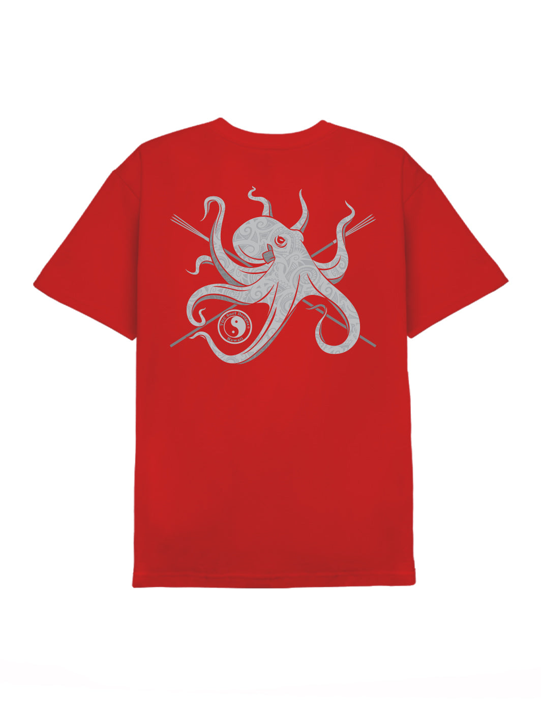 T&C Surf Designs Maori Tako Tee, Red / S