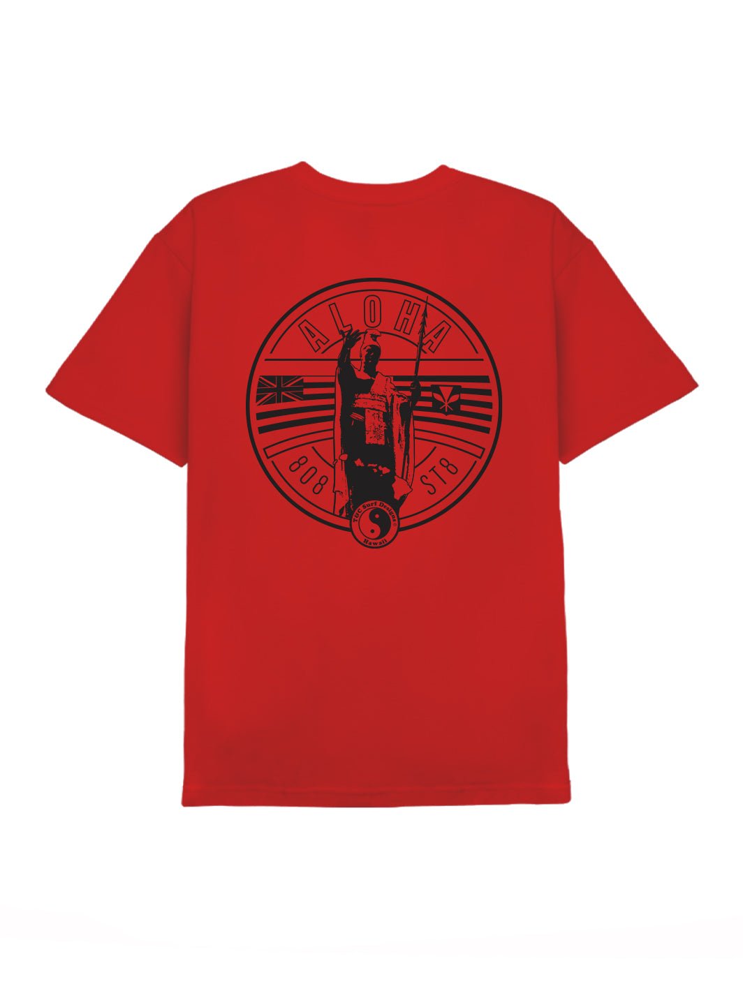 T&C Surf Designs T&C Surf 808 State Kam Tee, Red / S