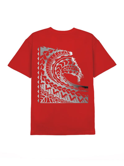 T&C Surf Designs T&C Surf Kakau Crash Tee, Red / S