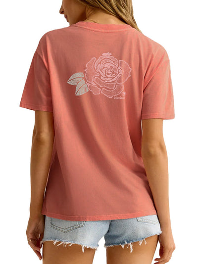 T&C Surf Designs T&C Surf Lokelani Stamp Boyfriend Tee,