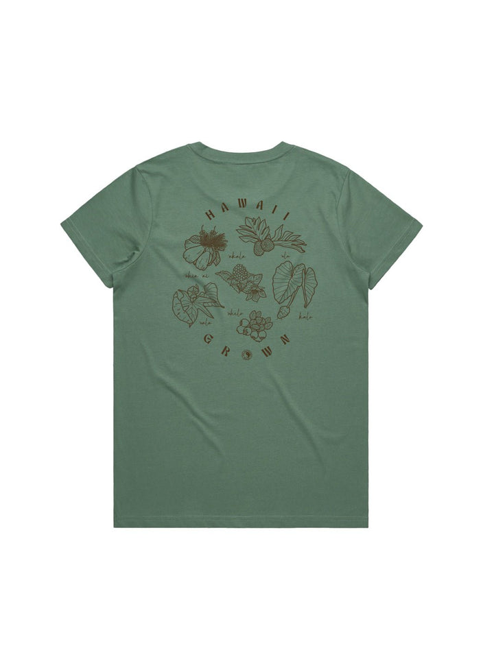 T&C Surf Designs Always Local Maple Tee, Sage / S