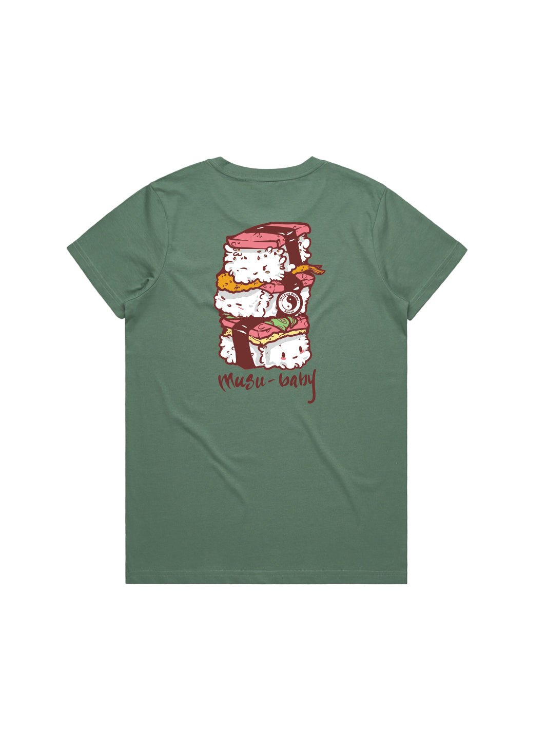 T&C Surf Designs Musubaby Classic Tee, Sage / S