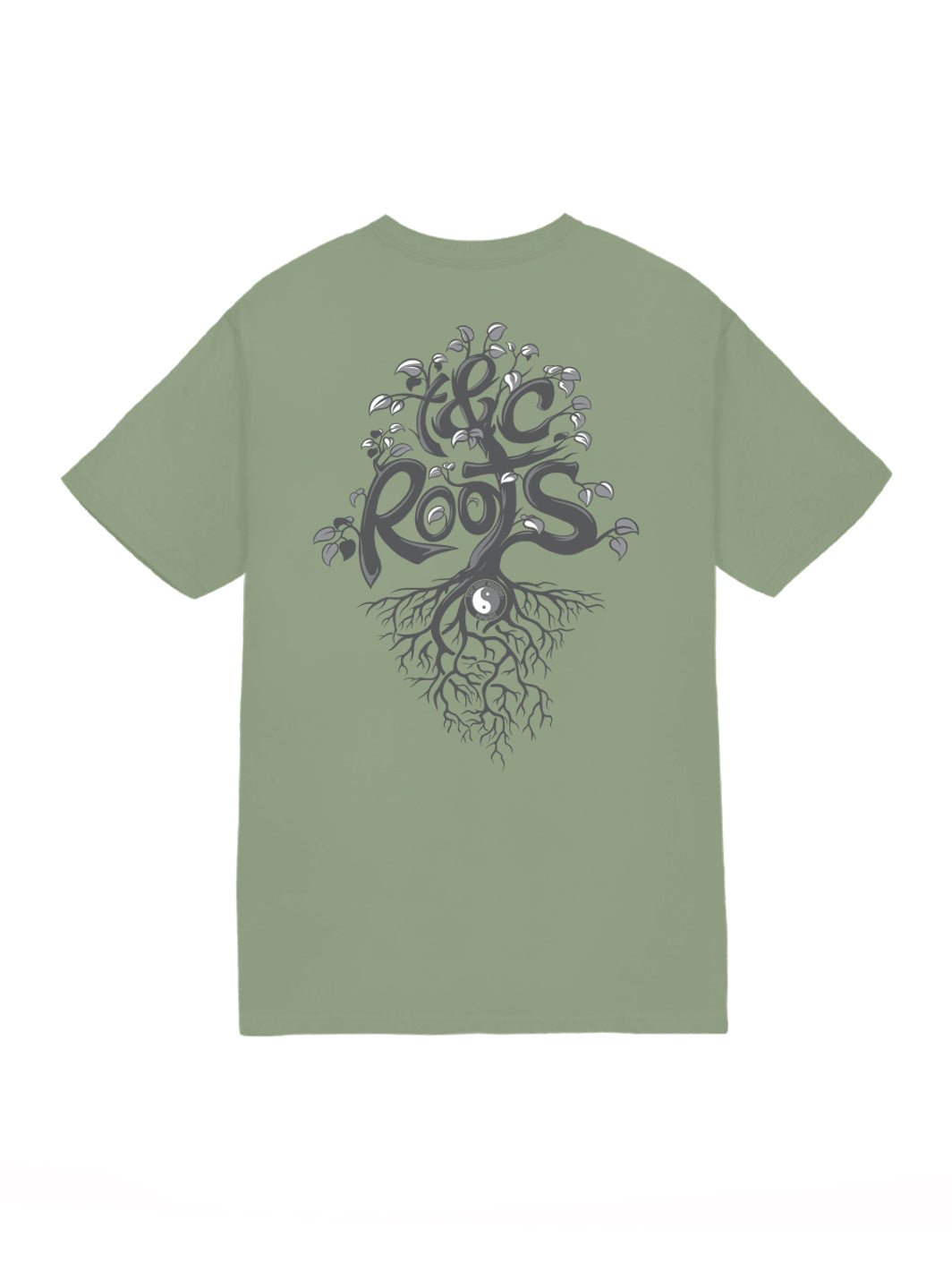T&C Surf Designs Roots Jersey Tee, Sage / S