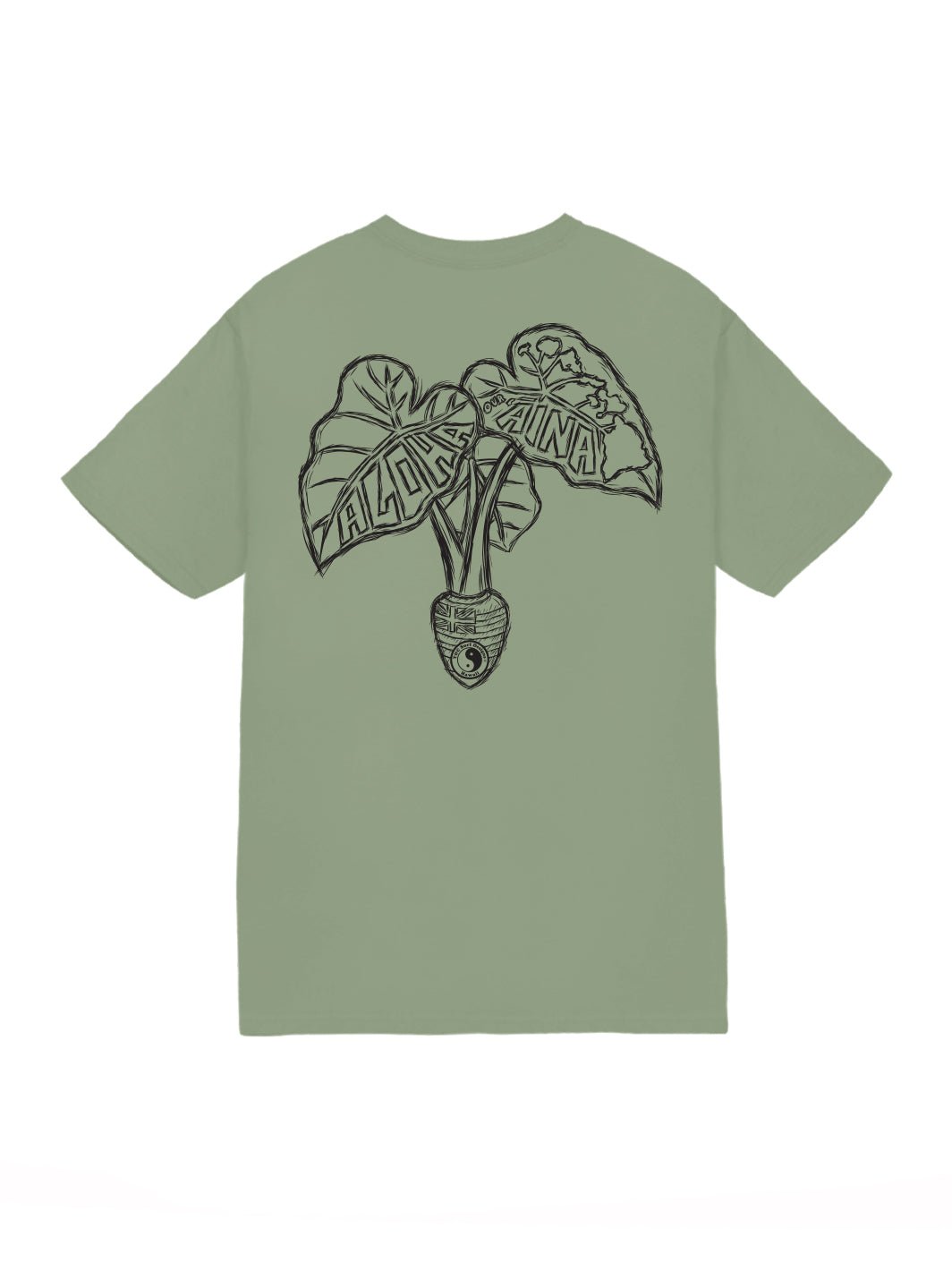 Aloha Aina Kalo Jersey Tee - T&C Surf Designs